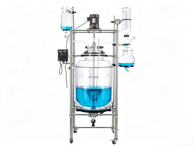 双层玻璃反应釜RS2-100L - 细节实拍