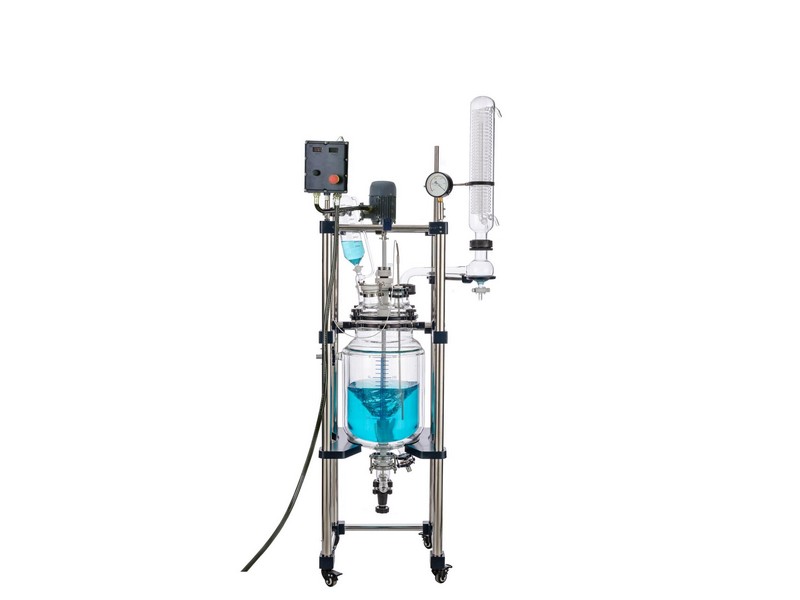 防爆三层玻璃反应釜EXRS3-50L - 细节实拍