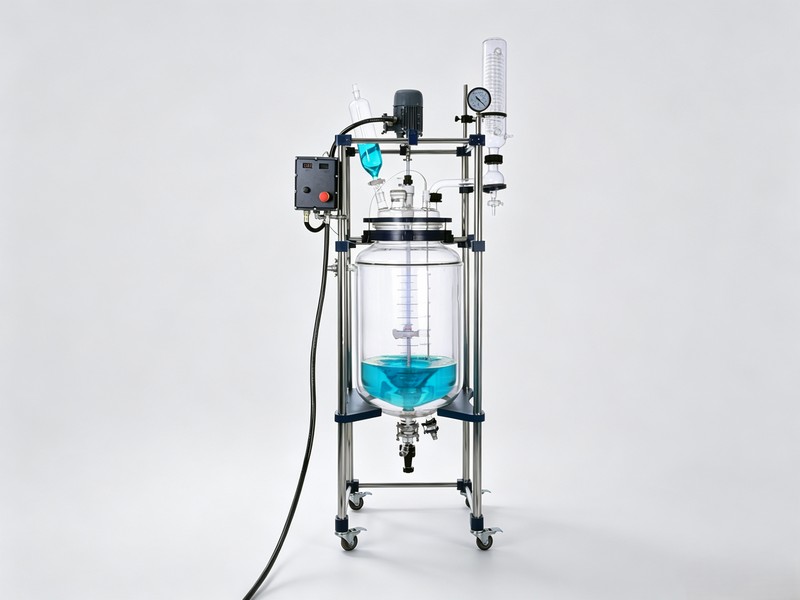 防爆双层玻璃反应釜EXRS2-100L - 细节实拍
