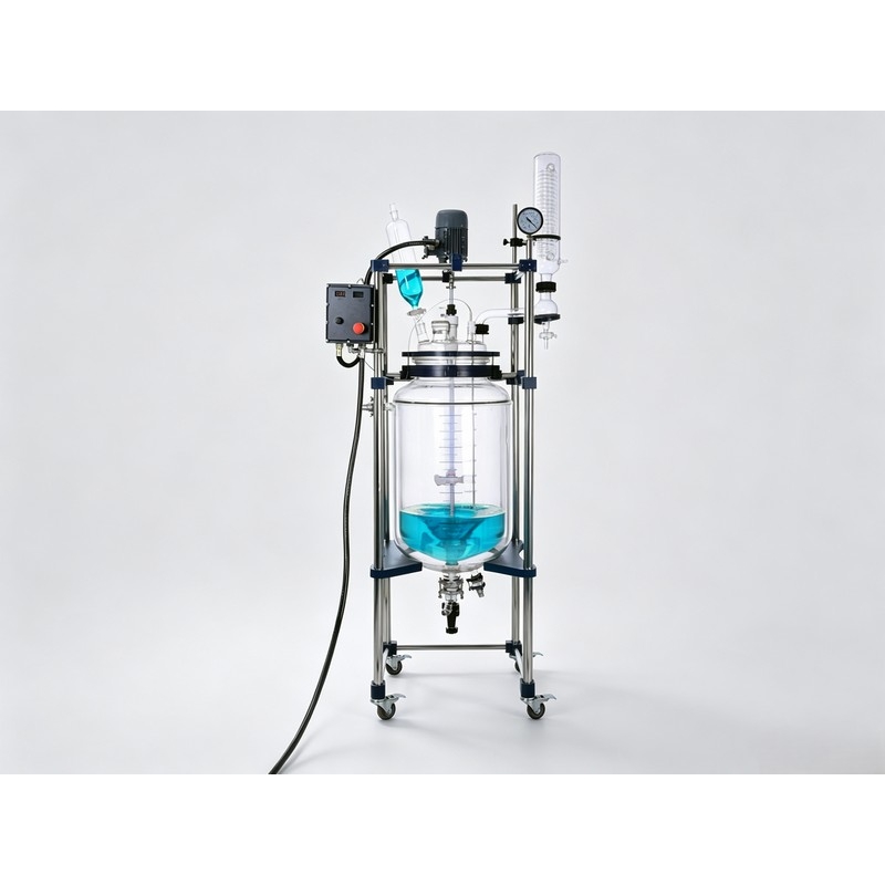 防爆双层玻璃反应釜EXRS2-100L
